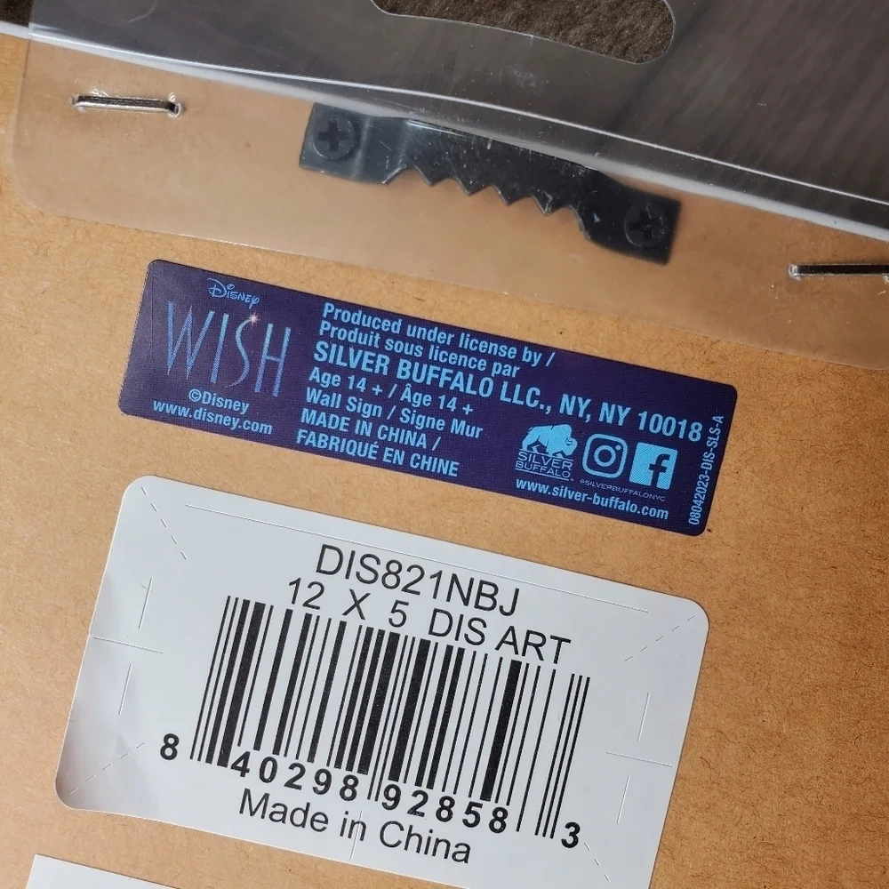 Disney nwt wish